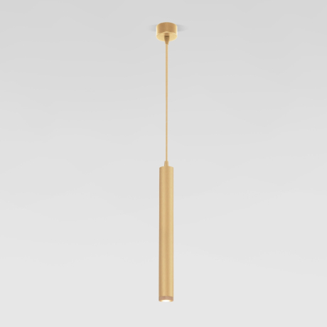 Подвесной светодиодный светильник Elektrostandard Lead 50245 LED золотой (a062430) 