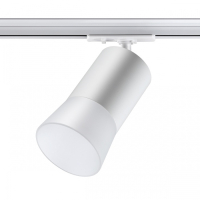 Однофазный светильник для шинопровода с лампочкой Novotech 370903+Lamps