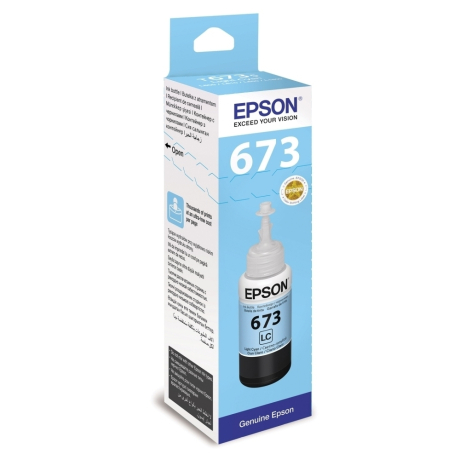 Нарушена упаковка. <212922> Чернила EPSON () для СНПЧ Epson L800/L805/L810/L850/L1800 (361045) C13T67354A