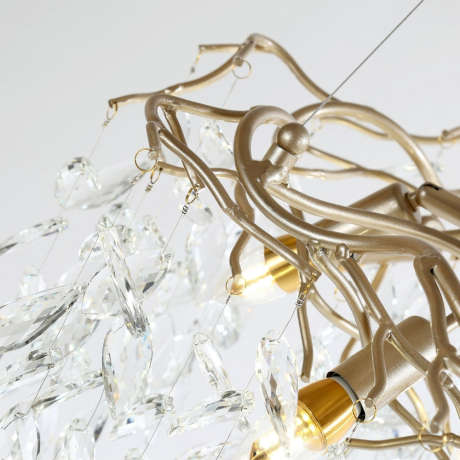 Люстра с лампочками, подвесная, комплект от Lustrof. №385079-617266 