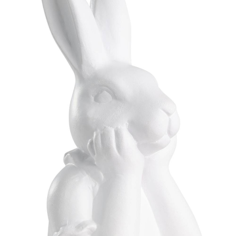 427974 Фигурка Заяц GOPENG, L120, B95, H197, керамика, белый Eglo 