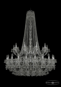 1409/20+10/400/h-152/2d/Ni Подвесная люстра Bohemia Ivele Crystal