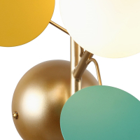 Бра на стену со светодиодными лампами, комплект от Lustrof. №286141-618131