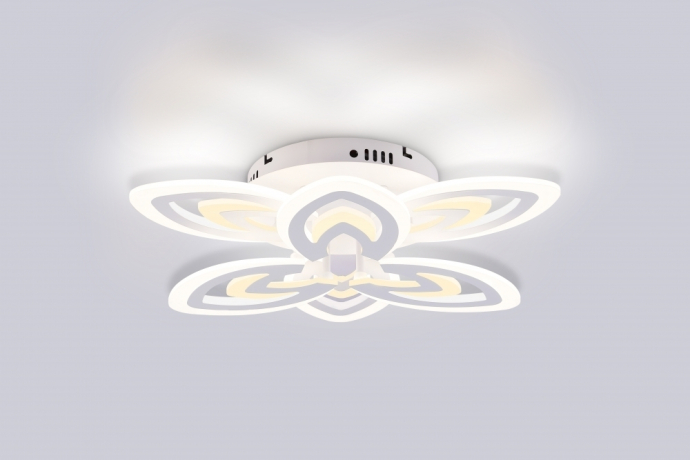 Потолочный светодиодный светильник с пультом Ambrella light ACRYLICA OriginalFA4546 