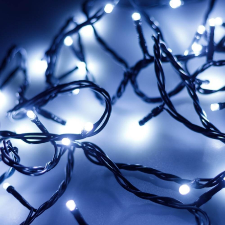 5м. Гирлянда нить холодный свет Ar,decoled 230V ARD-String-Home-5000-Green-50Led-Flash White 025767