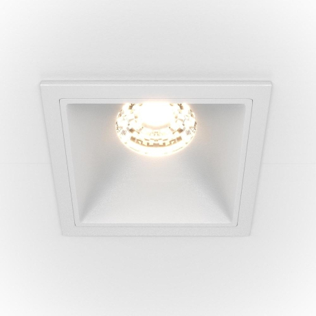 Встраиваемый светильник Maytoni Alfa LED DL043-01-10W4K-D-SQ-W 