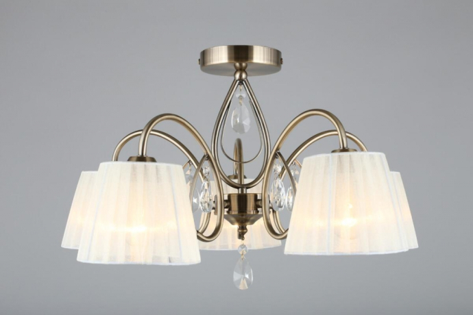 Люстра потолочная с лампочками Omnilux OML-56617-05+Lamps 