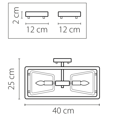 Потолочный светильник Lightstar Regolo 713347 