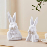 427975 Фигурка Заяц GOPENG, L130, B108, H232, керамика, белый Eglo 