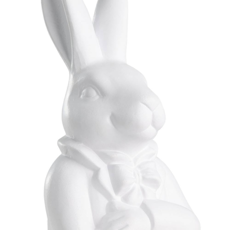427975 Фигурка Заяц GOPENG, L130, B108, H232, керамика, белый Eglo 