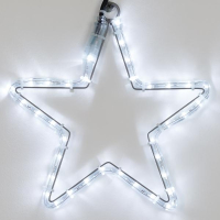 Светодиодная фигура Звездочка холодный свет Ardecoled ARD-Star-M1-295X275-36Led White (34248)