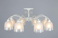 Люстра потолочная со светодиодными лампочками E14, комплект от Lustrof. №118870-656581