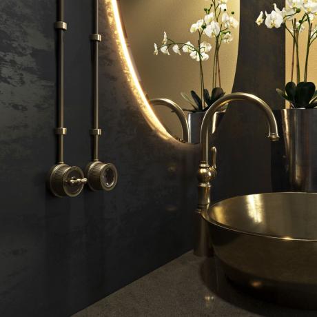 Выключатель одноклавишный без рамки Werkel Ретро (бронза) W5712012