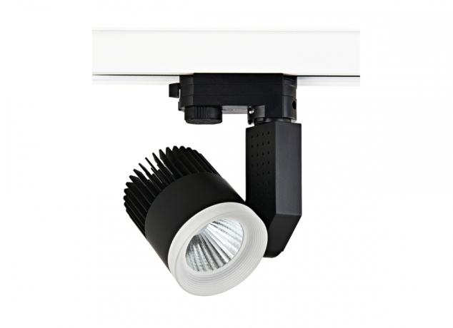 Трехфазный LED светильник 12W 4000К для трека Pro-track Donolux DL18761/01 TRACK B 12W 4000K 45