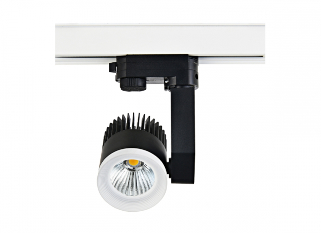 Трехфазный LED светильник 12W 4000К для трека Pro-track Donolux DL18761/01 TRACK B 12W 4000K 45