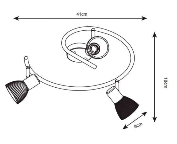 Спот с лампочками Arte lamp A5062PL-3AB+Lamps 