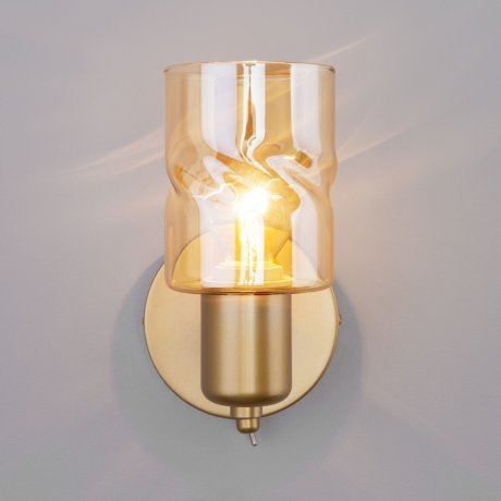 Спот с выключателем Eurosvet Ansa 20120/1 перламутровое золото (a050078) 