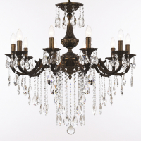 Подвесная люстра Bohemia Ivele Crystal AL7801 AL78101/10/250 B PD