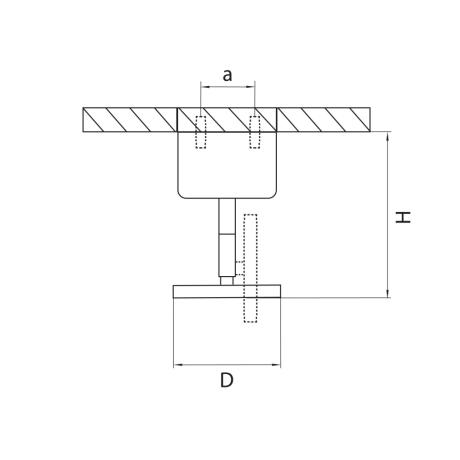 590007 Потолочное крепление Lightstar Rullo