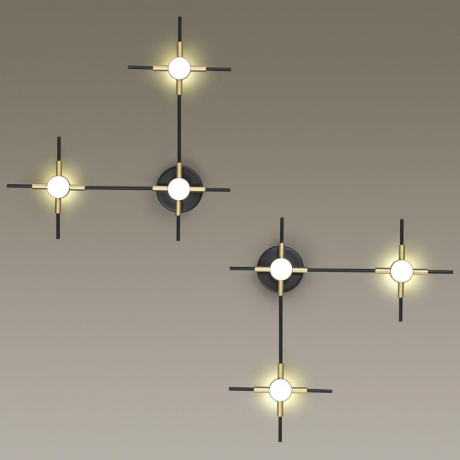 Настенный светодиодный светильник Odeon Light Costella 3906/9WL 