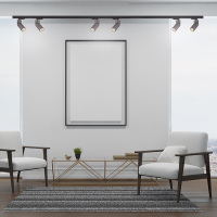 Однофазный светильник для шинопровода со светодиодной лампочкой GU10, комплект от Lustrof. №141882-647068