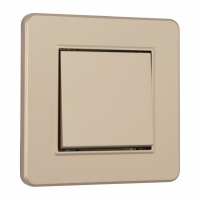 Выключатель одноклавишный Arte Milano SET16-1 SET16-1-30-1 shampan