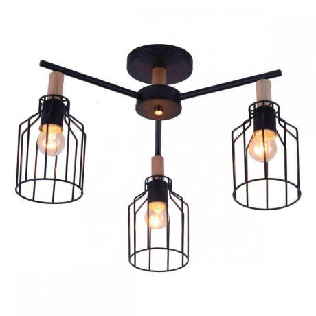 Люстра на штанге Escada Texas 469/3PL Black 