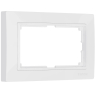 Рамка для двойной розетки Werkel Snabb basic (белый) W0082001