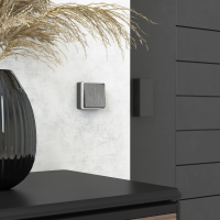 Выключатель одноклавишный Werkel Gallant (графит рифленый) W5010004