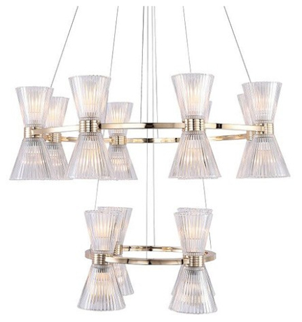 Подвесная люстра Newport 3610 3614/S gold new 