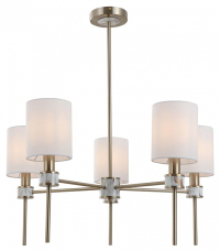 Люстра на штанге Indigo Poesia 13035/5R Brass