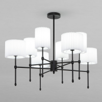 Люстра на штанге с тканевыми абажурами Eurosvet Notturno 60162/8 (a065663)