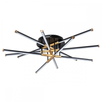 Потолочная светодиодная с пультом ДУ люстра Arte Lamp Fernando A2199PL-6BK