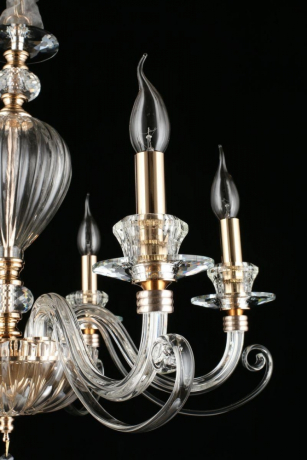 Люстра подвесная со светодиодными лампочками E14, комплект от Lustrof. №259950-657188 