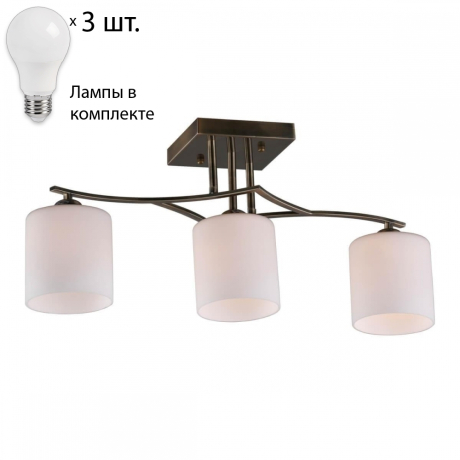 Люстра потолочная с лампочками Omnilux OML-55317-03+Lamps 