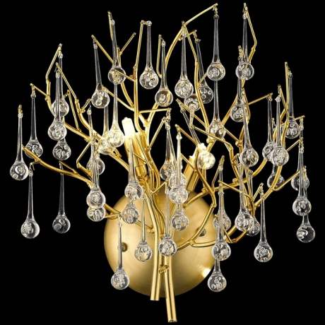 Бра, со светодиодными лампочками, комплект от Lustrof. 277159-623627 