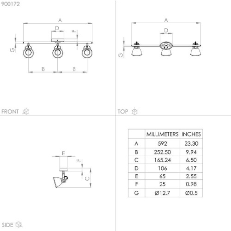 Спот Eglo Seras 900173 