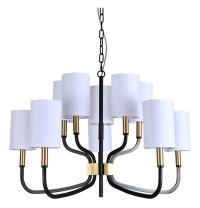 Подвесная люстра Newport DARINA 35210/С black+brass