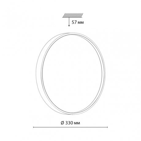 Накладной светильник Sonex Mavic 7743/CL 