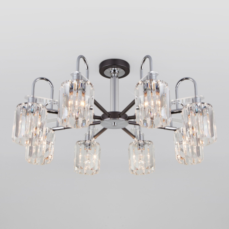 Люстра на штанге Eurosvet Tenia 70090/8 графит a045142 