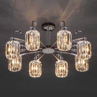 Люстра на штанге Eurosvet Tenia 70090/8 графит a045142