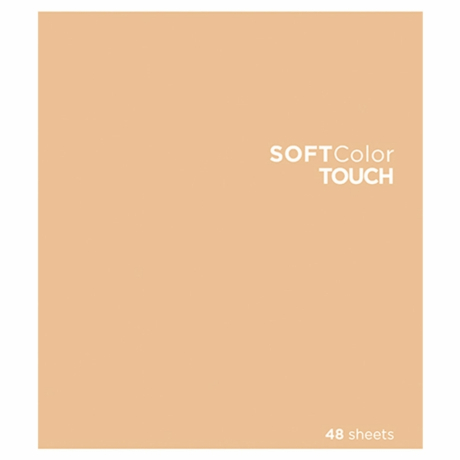 Нарушена упаковка! <386435> Тетрадь А5 48 л., ПЗБМ, скоба, клетка, Soft Touch, брайль 3D, "СофтКолорТач", микс в спайке, 28213 (404459)