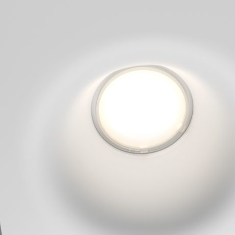 Встраиваемый светильник Maytoni Technical Gyps Modern DL002-DW-02-W 