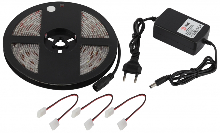 5050kit-14,4-60-12-IP65-6500-5m  ЭРА Комплект светодиодной ленты 5050kit-14,4-60-12-IP65-6500-5m Б0043068 