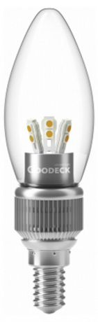 Лампа светодиодная Kink Light  E14 7Вт K 1003011107D/GL 