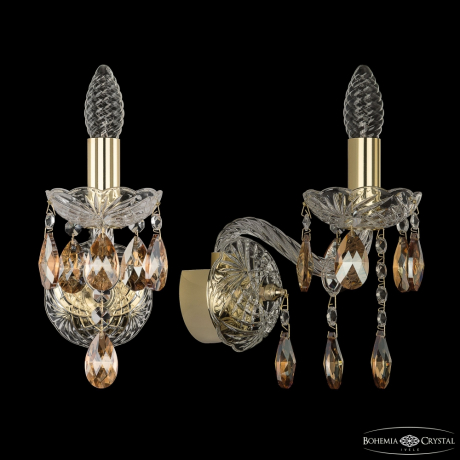 Бра Bohemia Ivele Crystal 1413B/1/141 G K721 
