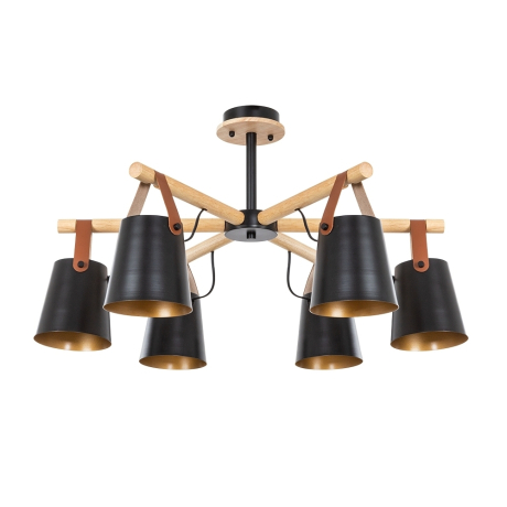 Нарушена упаковка! <444862> Люстра на штанге Arte Lamp Thomas A7032PL-6BK