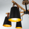 Нарушена упаковка! <444862> Люстра на штанге Arte Lamp Thomas A7032PL-6BK