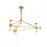 Люстра на штанге с лампочками APLOYT APL.606.07.10+Lamps 