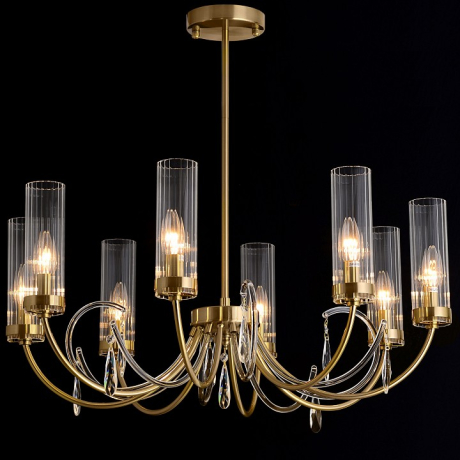 Люстра на штанге ILLUMICO  IL5267-8PLS-25 ELITE 